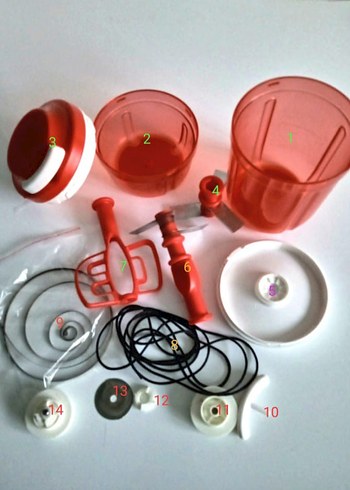 Tupperware Şef Ve Yedekleri