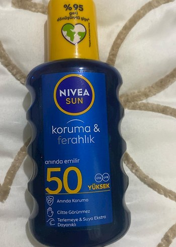 Nivea Sun Koruma & Nem SPF 50+ 200 ml - Görsel 5