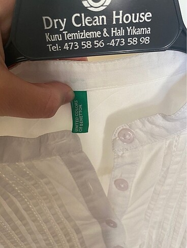 Benetton Beyaz Gömlek