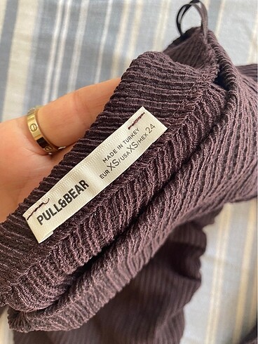 Pull and Bear Omuzu açık bluz