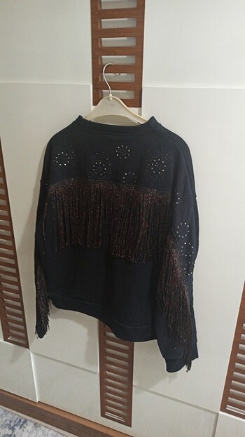 Diğer Işıl ışıl süslü bayanlara sweatshirt