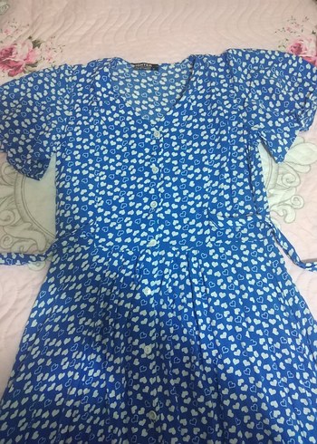 Bohem Renkli Uzun Kadın Elbise - Görsel 2