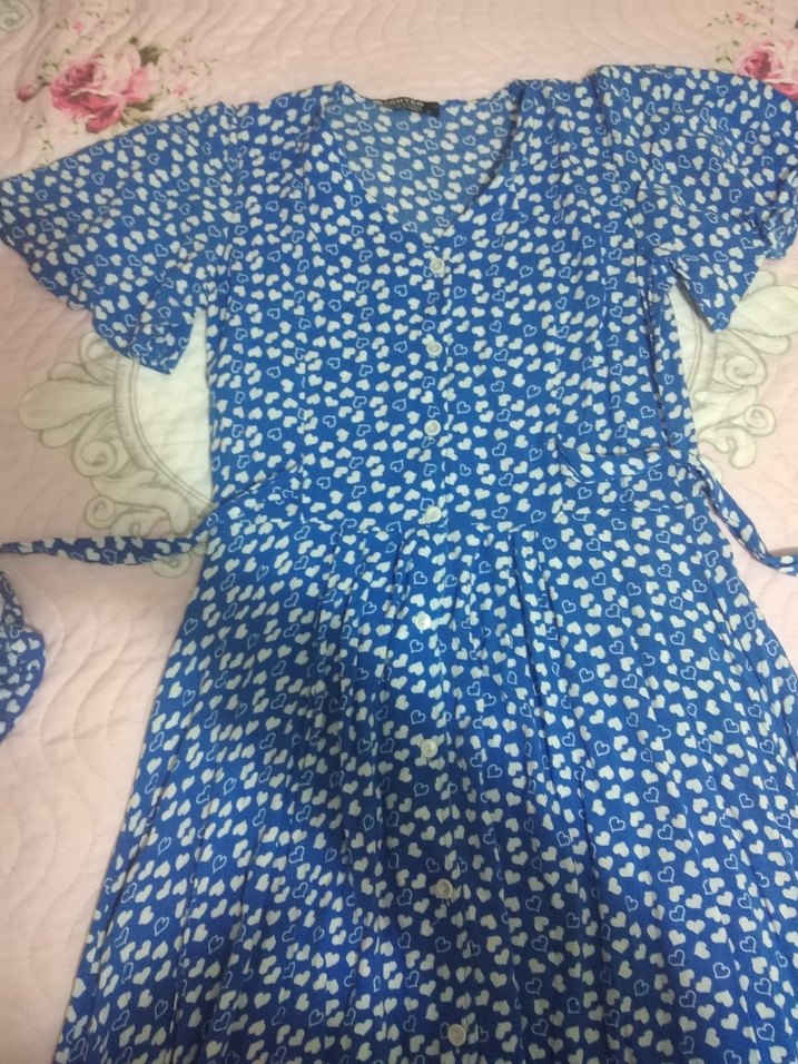 Bohem Renkli Uzun Kadın Elbise - Görsel 3