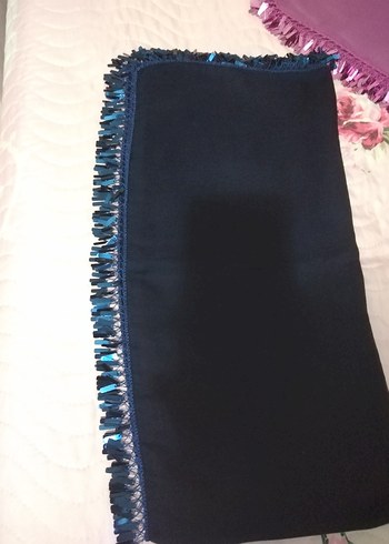 Renkli Kadın oyalı pullu yazma - Görsel 18