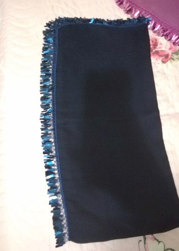 Renkli Kadın oyalı pullu yazma - Görsel 16