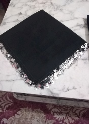 Renkli Kadın oyalı pullu yazma - Görsel 15