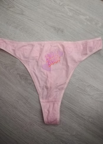 m Beden pembe Renk Pembe Tie-Dye Midi Kadın Külot