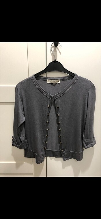 Crop ceket