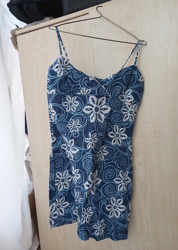 Mini, Dantelli, Askısız karışık Kadın Elbise - Görsel 8