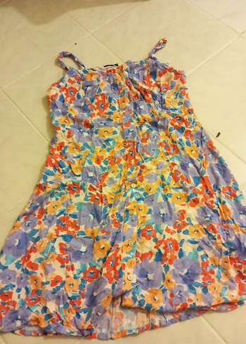 Mini, Dantelli, Askısız karışık Kadın Elbise - Görsel 11