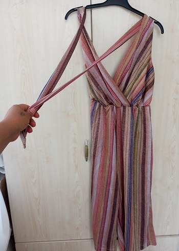 Mini, Dantelli, Askısız karışık Kadın Elbise - Görsel 16