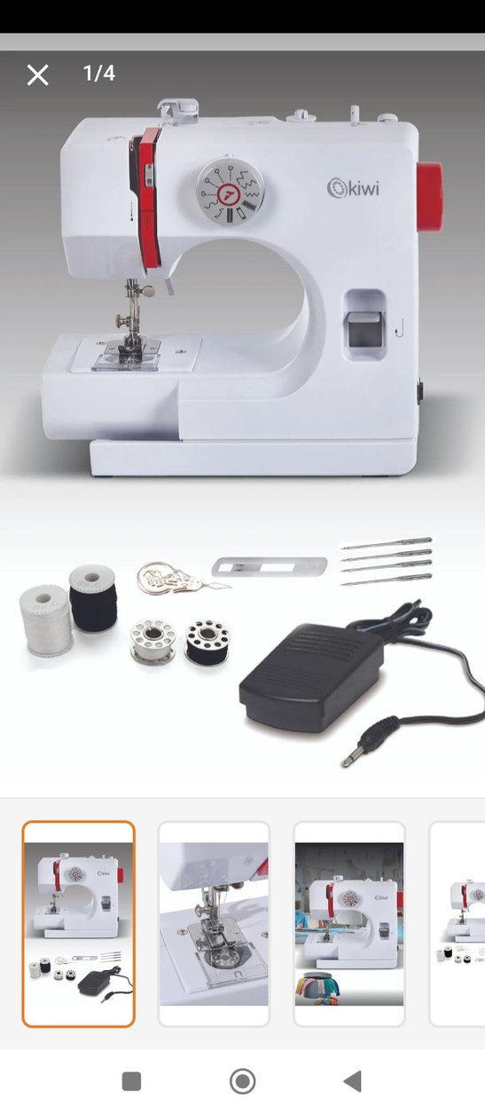 Kiwi Dikiş Makinesi Seti - Görsel 4