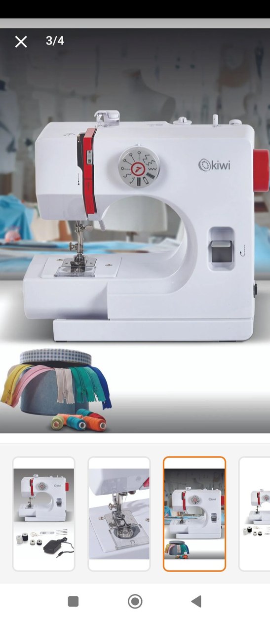 Kiwi Dikiş Makinesi Seti - Görsel 2