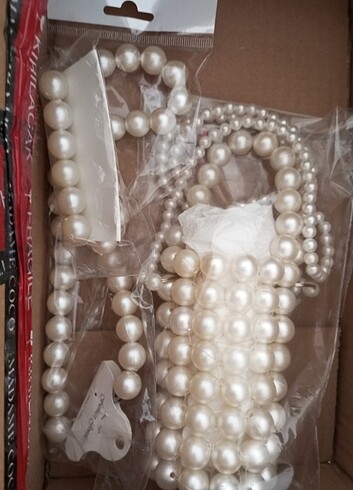 İnci boncuk çanta - Görsel 7