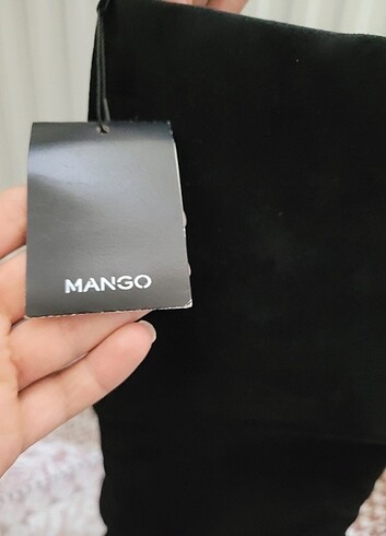 38 Beden siyah Renk Mango çizme