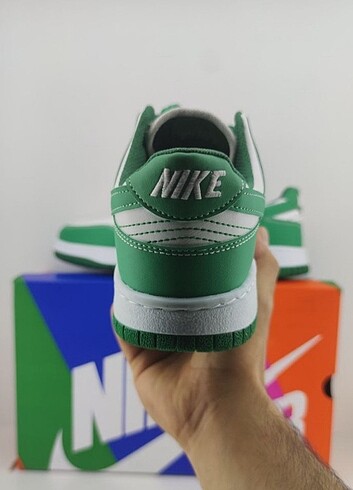 37 Beden yeşil Renk Nike Dunk Low 