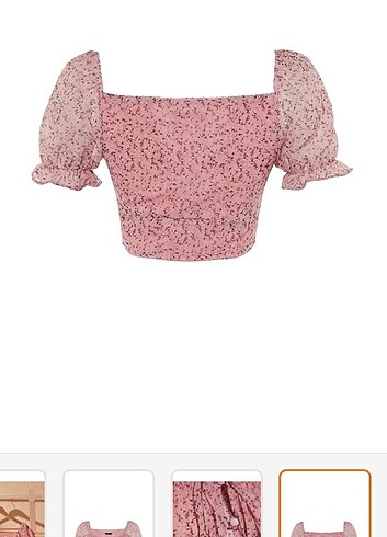 Trendyol & Milla Crop bluz