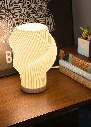 Beden Modern tasarım masa ve gece lambası model florish