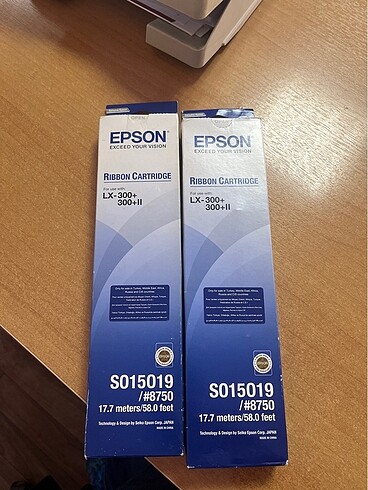 Epson orijinal kartuş Ribbon Cartridge