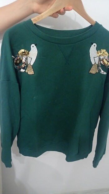 yesil sweatshirt 