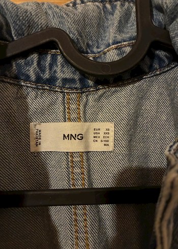 Mango kısa kollu kot tulum - Görsel 2