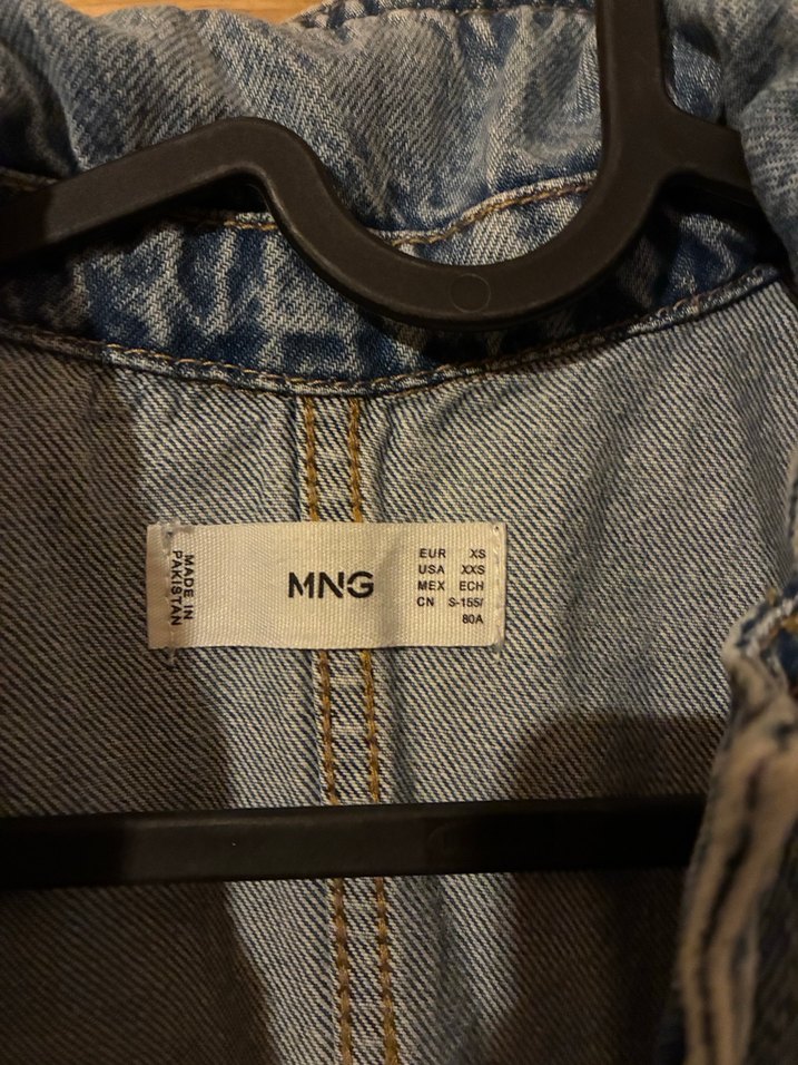 Mango kısa kollu kot tulum - Görsel 2