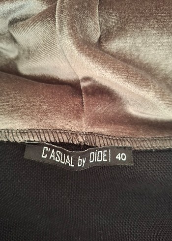 Kapüşonlu Siyah Midi Ceket - Görsel 3