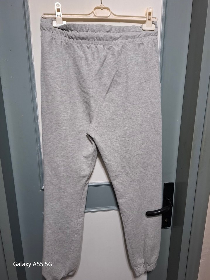 Gri Kadın Rahat Kesim Eşofman Altı - Görsel 2