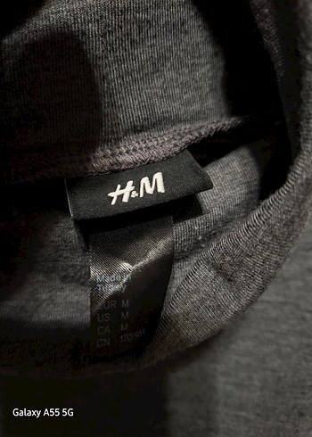 Gri Yüksek Yakalı kazak - Görsel 2