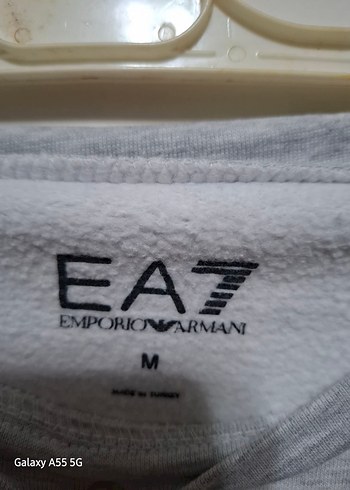 Gri Bisiklet Yaka Sweatshirt - Görsel 4