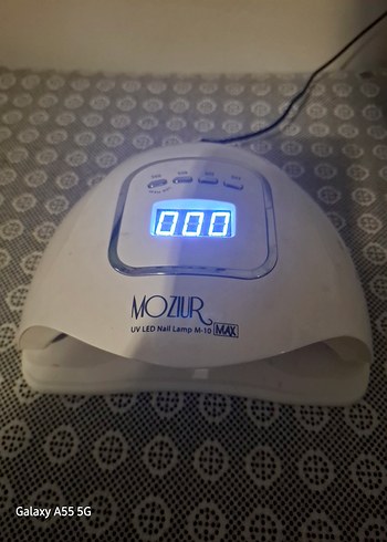 MOZIUR Beyaz UV LED Tırnak Kurutucu - Görsel 2