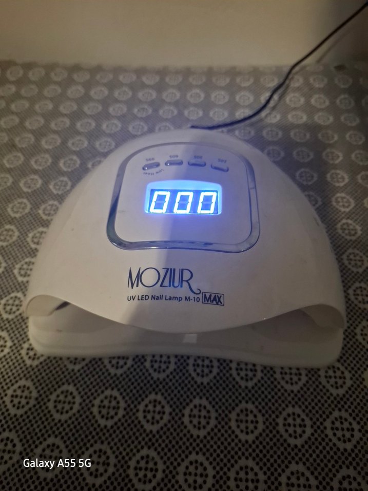 MOZIUR Beyaz UV LED Tırnak Kurutucu - Görsel 2