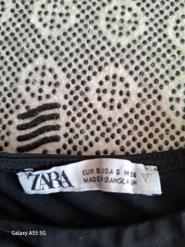 Siyah Kısa Kollu crop - Görsel 3