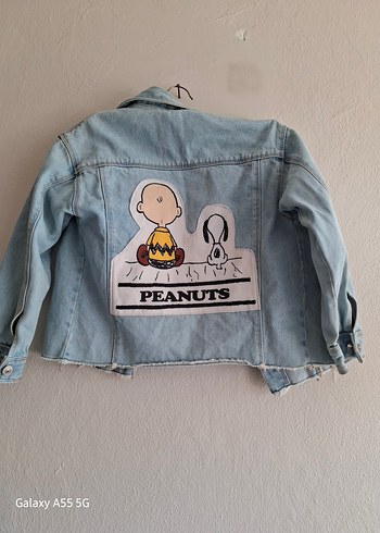 kız çocuk kot ceket - Görsel 2