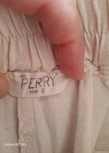 Bej Kadın Keten Pilili Pantolon - Görsel 4