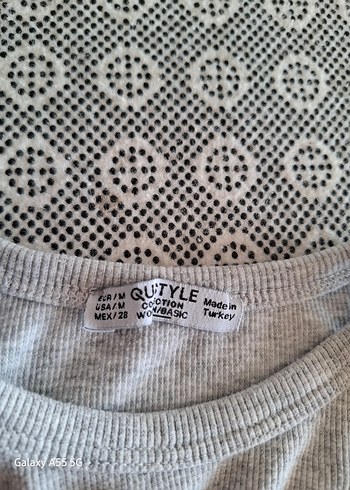 Gri Kadın Kolsuz Triko Atlet - Görsel 3