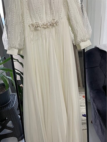l Beden beyaz Renk Nikah elbisesi