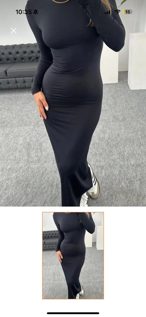 SHEISMONO soft touch stoklarda tükenmiş elbise - Görsel 2