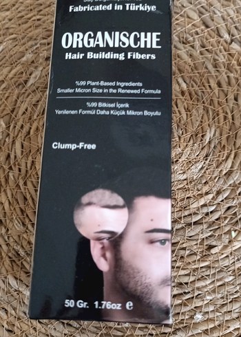 Organische Saç Dolgunlaştırıcı Toz 50 gr - Görsel 3
