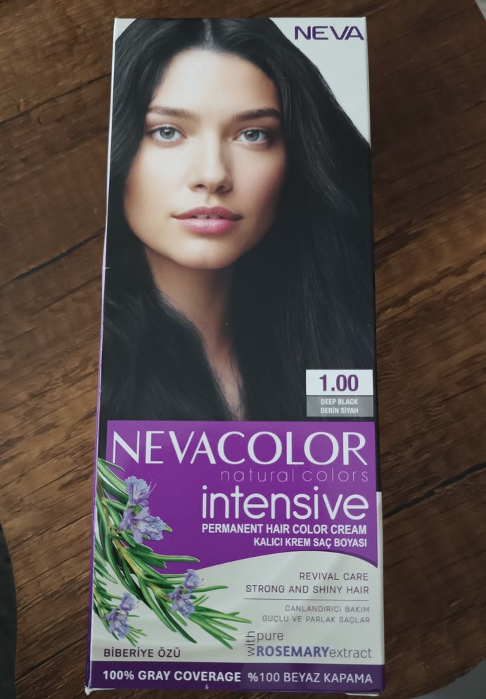 Nevacolor Yoğun Siyah Saç Boyası 1.00 - Görsel 3