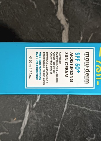 Maru-Derm SPF 50+ Nemlendirici Güneş Kremi 50ml - Görsel 2