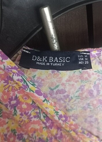 m Beden Günlük çiçekli yazlik elbise