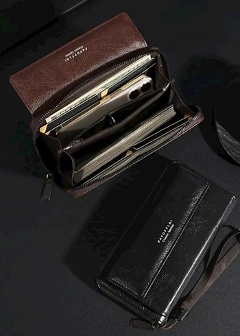 Unisex tasarım portföy el çantası. - Görsel 2