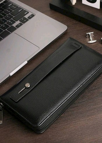 Unisex tasarım portföy el çantası. - Görsel 3