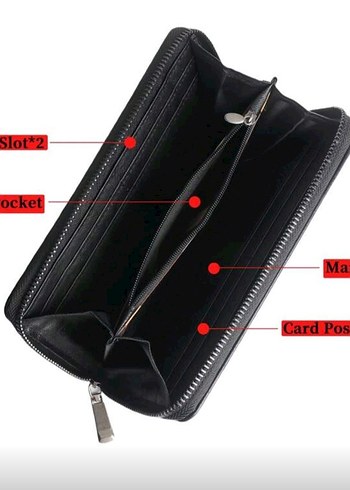 Unisex tasarım portföy el çantası. - Görsel 6