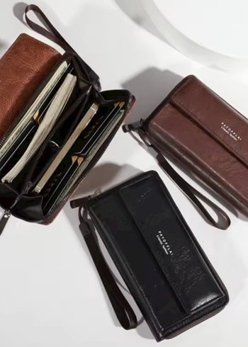 Unisex tasarım portföy el çantası. - Görsel 2