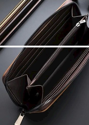 Baskılı tasarım portföy el çantası. - Görsel 4