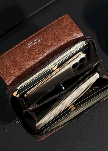 unisex tasarım portföy el çantası. - Görsel 2