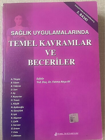 Sağlık uygulamalarında temel kavramlar ve beceriler