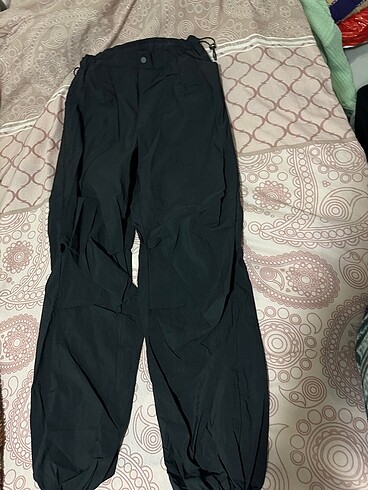 m Beden siyah Renk Paraşüt pantolon